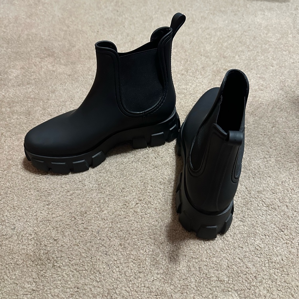 Jeffrey Campbell Black Ankle Boots